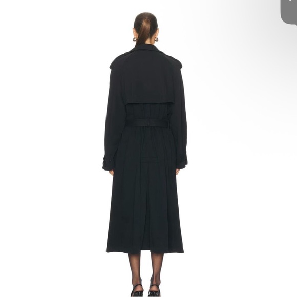 NWT Skims Boyfriend Fleece Oversized Trench Coat 2X - Picture 5 of 6